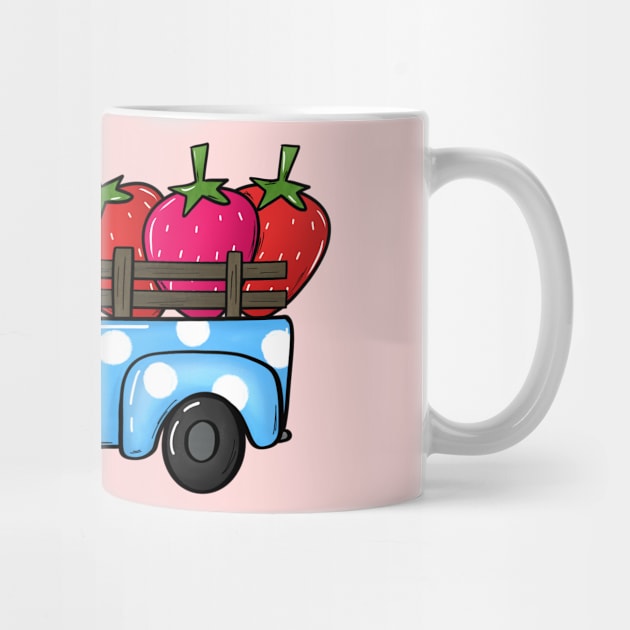 strawberry truck by ithacaplus